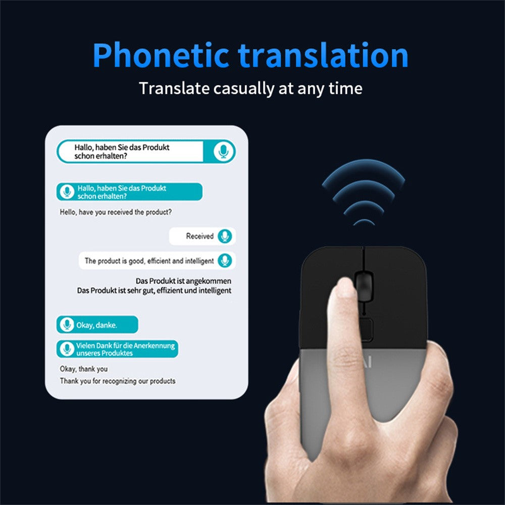 M1 AI Voice Translation Mouse Speech to Text Screenshot Translation Real Time Translation Device
