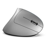 HXSJ Ergonomic Vertical Mouse 2.4G + Bluetooth-Compatible 5.1 Dual Mode 2400DPI Silent Mouse