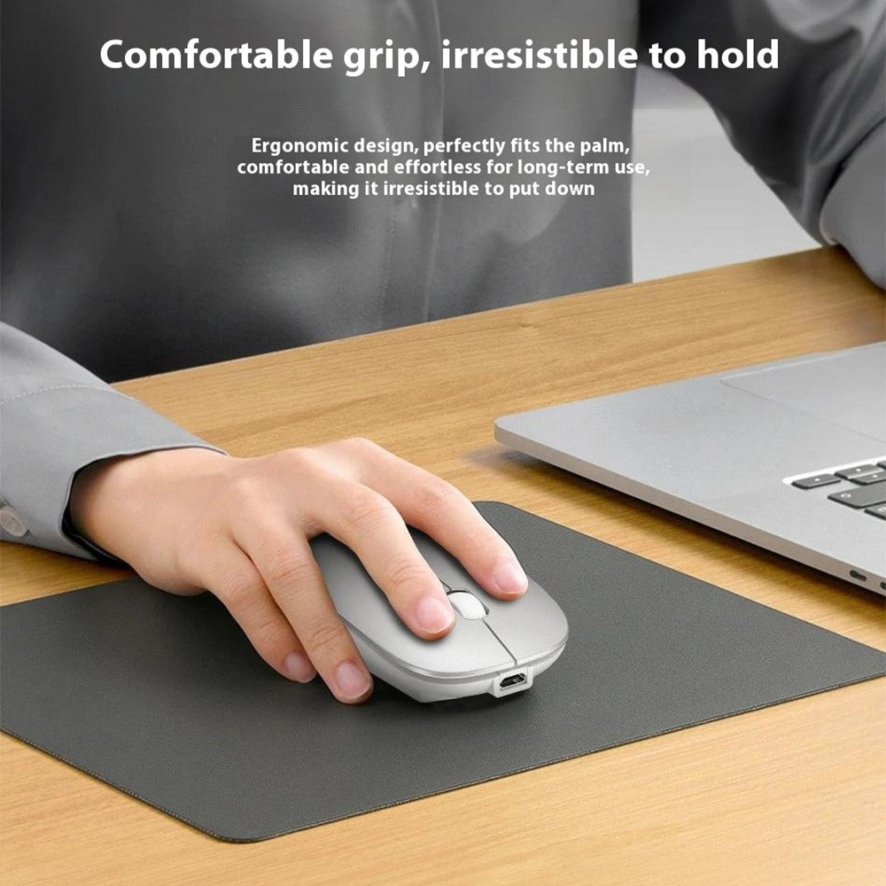 WIWU Magic WM101-C 2.4G + Bluetooth-compatible Dual Mode Wireless Mouse 1000 / 1200 / 1600 DPI Ergonomic Mice