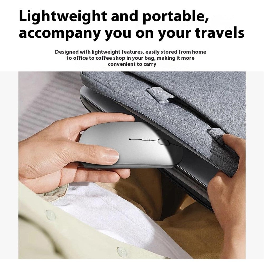 WIWU Magic WM101-C 2.4G + Bluetooth-compatible Dual Mode Wireless Mouse 1000 / 1200 / 1600 DPI Ergonomic Mice