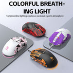 T-WOLF G550 Wired Gaming Mouse 4 DPI Settings 6D Buttons Mice with RGB Light for PC, Computer