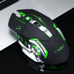 T-WOLF Q13B Wireless Mouse 3 DPI Adjustable Dual Mode Rechargeable 600mAh Battery for Computer / Laptop