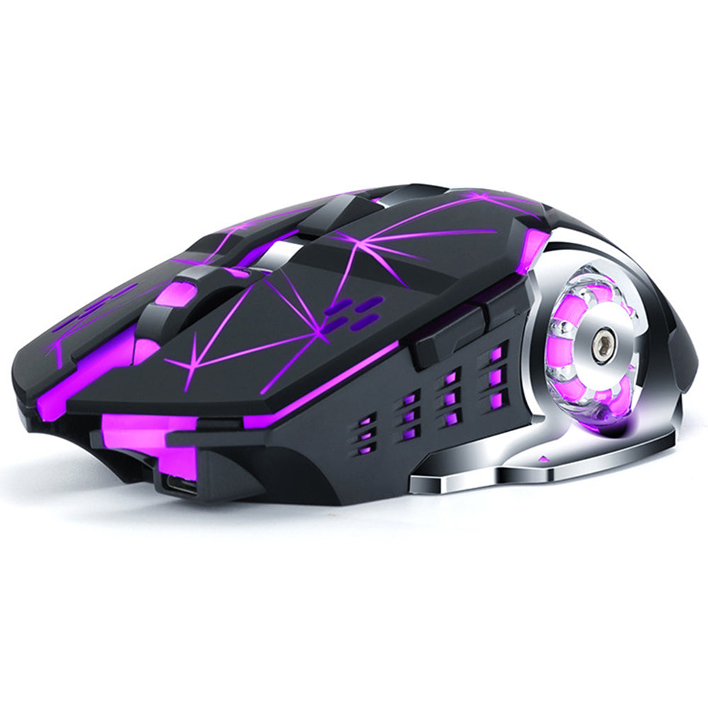 T-WOLF Q13B Wireless Mouse 3 DPI Adjustable Dual Mode Rechargeable 600mAh Battery for Computer / Laptop