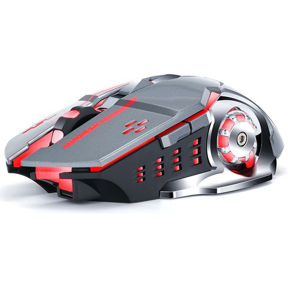T-WOLF Q13B Wireless Mouse 3 DPI Adjustable Dual Mode Rechargeable 600mAh Battery for Computer / Laptop