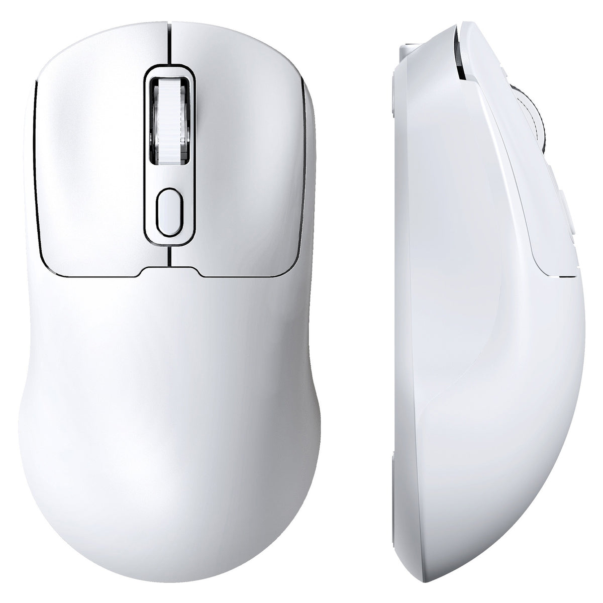 T-WOLF Q3 Wireless Mouse Dual Mode 1600 DPI 4 Buttons Rechargeable Silent Mouse for Laptop / Desktop / Tablet