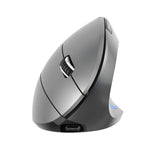 HXSJ T22 Ergonomic Vertical Mouse 2.4G/Bluetooth-compatible Dual Mode 2400DPI Adjustable Mouse