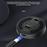 CAPACMOUSE CAP3 2400 DPI Ultra Thin Mini Mouse Pressure Sensing Triple Mode Bluetooth-compatible 2.4G Wireless Mouse
