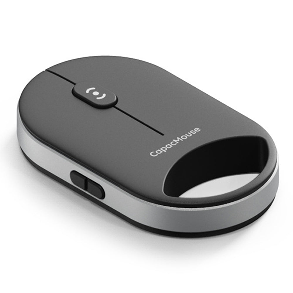 CAPACMOUSE CAP5 Silent Mouse 4 Adjustable DPI Bluetooth-compatible 5.2/2.4G/USB-C 3 Modes Mini Mouse for PC Laptop Notebook