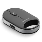 CAPACMOUSE CAP5 Silent Mouse 4 Adjustable DPI Bluetooth-compatible 5.2/2.4G/USB-C 3 Modes Mini Mouse for PC Laptop Notebook