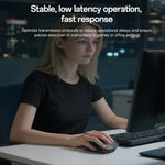 YESIDO KB46 Trådløs Gamingmus 2.4G / Bluetooth-kompatibel / Kablet USB-mus med RGB-baggrundslys