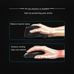 F-36 Wireless Bluetooth-compatible Mouse 2.4G Ergonomic RGB Rechargeable Cordless Gaming Mouse