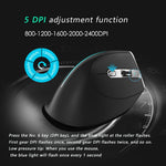 F-36 Wireless Bluetooth-compatible Mouse 2.4G Ergonomic RGB Rechargeable Cordless Gaming Mouse