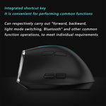 F-36 Wireless Bluetooth-compatible Mouse 2.4G Ergonomic RGB Rechargeable Cordless Gaming Mouse