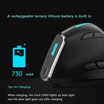 F-36 Wireless Bluetooth-compatible Mouse 2.4G Ergonomic RGB Rechargeable Cordless Gaming Mouse