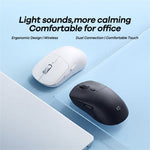 REMAX WM-01 Wireless Mouse 2.4G Bluetooth-compatible Dual Mode 6-Keys DPI Adjustable Ergonomic Silent Mice  for Office Gaming
