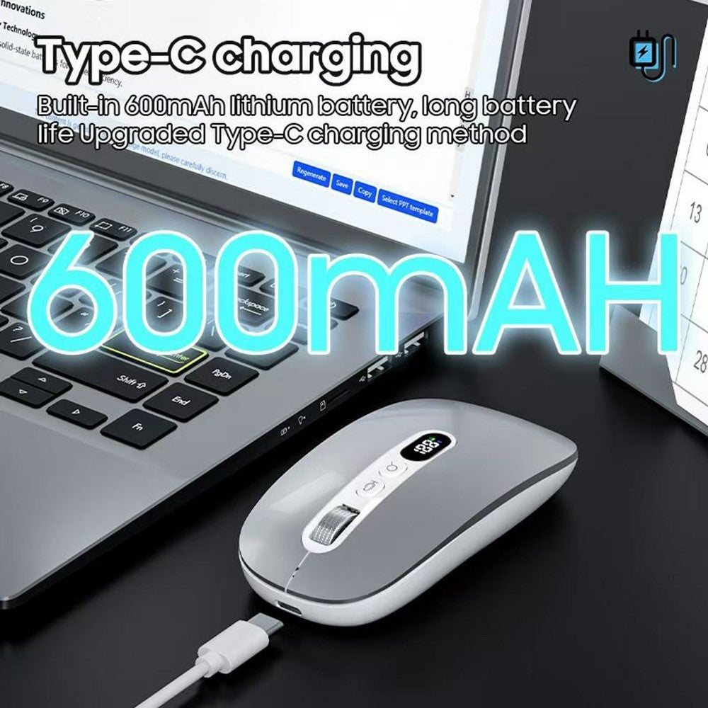 M191 AI Smart Voice Mouse Wireless 2.4G Bluetooth-compatible Triple Mode Office Translation Silent Computer Mice