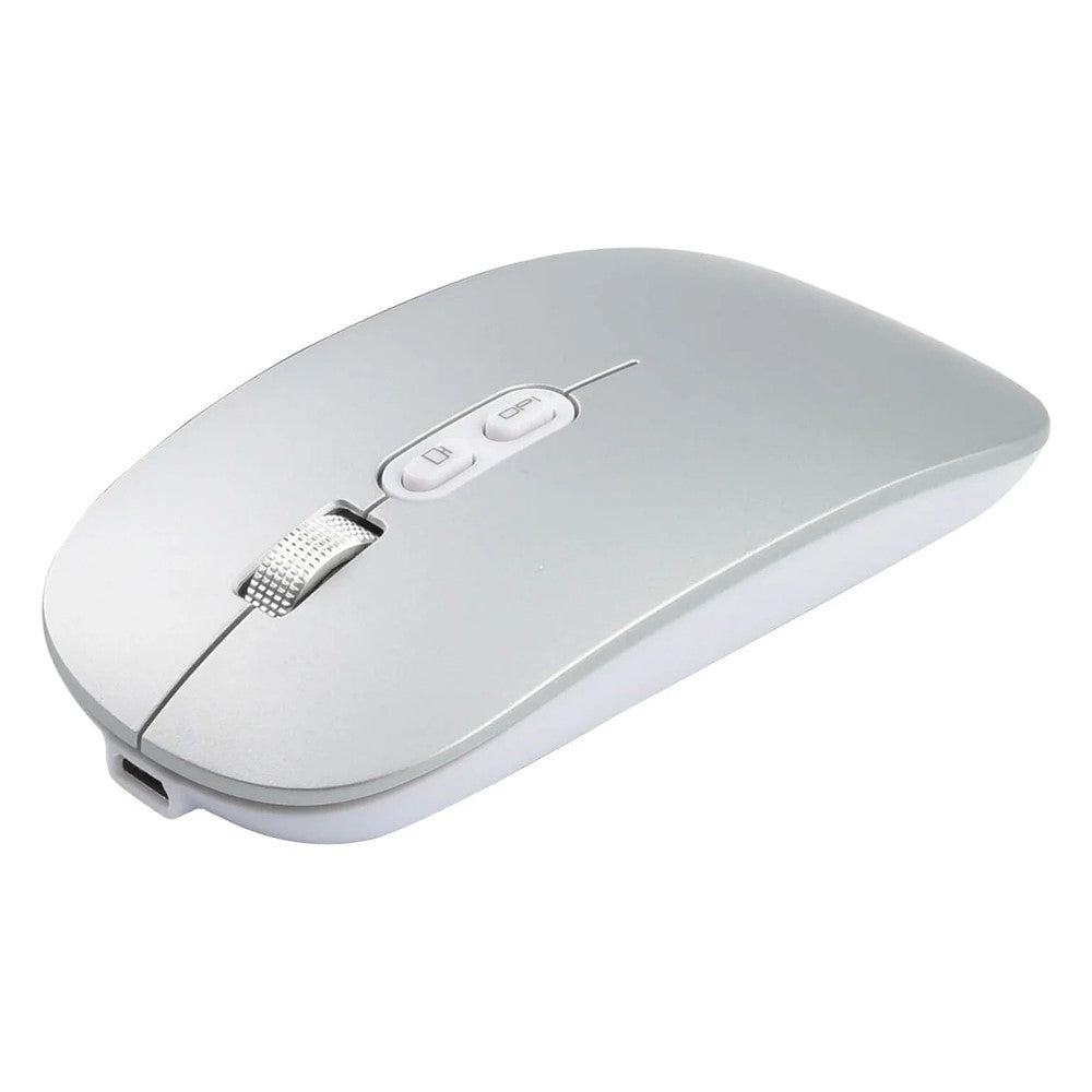 COTECI 84005 Wireless Mouse Bluetooth-Compatible 3 DPI Levels Type-C Charging Mute Design