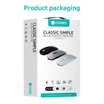 COTECI 84005 Wireless Mouse Bluetooth-Compatible 3 DPI Levels Type-C Charging Mute Design