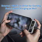 EAGET I30PRO 128GB Type-C USB-nøgle LCD-skærm Hukommelsesstick PD 20W Hurtigopladning