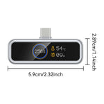 EAGET I30PRO 256GB Type-C Plug Flash Drive LCD-display Hukommelsesstick PD 20W Hurtigopladning