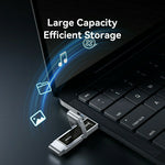 EAGET SU220 1TB Solid State USB Flash Drive 20Gbps USB3.2 Gen2x2 Type-C Dual Interface