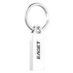 EAGET U3 16G USB 2.0-hukommelsesstick i ministørrelse USB-flashdrev til bærbar computer, TV, bilradio