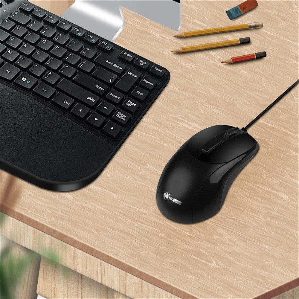MCSAITE PS2 Wired Working Gaming Optical Mouse PS/2 Port Home Office Computer Mice