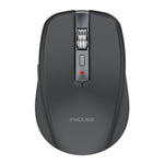FMOUSE M303 trådløs Bluetooth-kompatibel mus med dobbelt tilstand (Bluetooth-kompatibel 5.1 + USB) 2,4 GHz Bluetooth-kompatibel trådløs mus, genopladelig, lydløs computermus til gaming med RGB-lys
