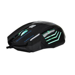 USB Cable Lighting E-Sports Gaming Mouse Colorful LED Light Ergonomic Laptop Computer 7-Key Wired Mouse