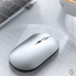T-WOLF X2 Rechargeable 2.4G+Bluetooth-compatible Wireless Mouse Silent Mouse for Laptop Computer PC, Dual Mode