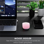 2.4G / Bluetooth-compatible Dual Mode Wireless Mouse with Backlight, Quiet Portable Jiggler Mouse for Laptops, Tablets