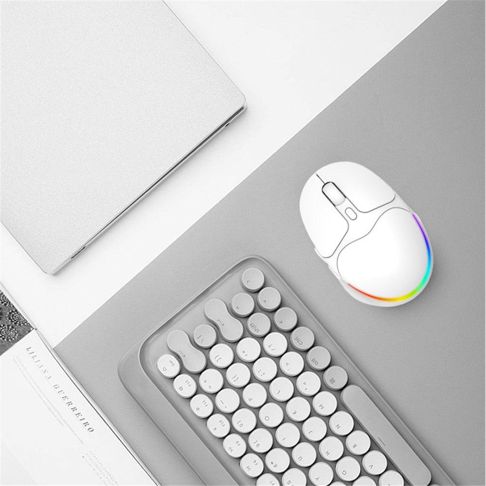 IBLANCOD BL112 Bluetooth-compatible + 2.4G Wireless Gaming Mouse 4000DPI RGB Light Computer Laptop Mice