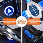 YINDIAO A7 1600 DPI 7 Keys Silent Gaming Mouse 7-color Light 2.4G Wireless Mouse