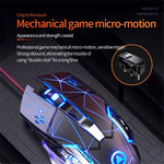 YINDIAO G15 1200 / 1800 / 2400 / 3600 Adjustable DPI 6 Keys Mechanical Gaming USB Wired Mouse, Silent Version