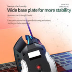 YINDIAO G15 1200 / 1800 / 2400 / 3600 Adjustable DPI 6 Keys Mechanical Gaming USB Wired Mouse, Silent Version