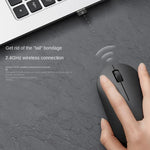 XIAOMI Lite 2 MWXSB02YM 2.4GHz 1000DPI Ergonomic Optical Mouse Gaming Mice (Chinese Version)