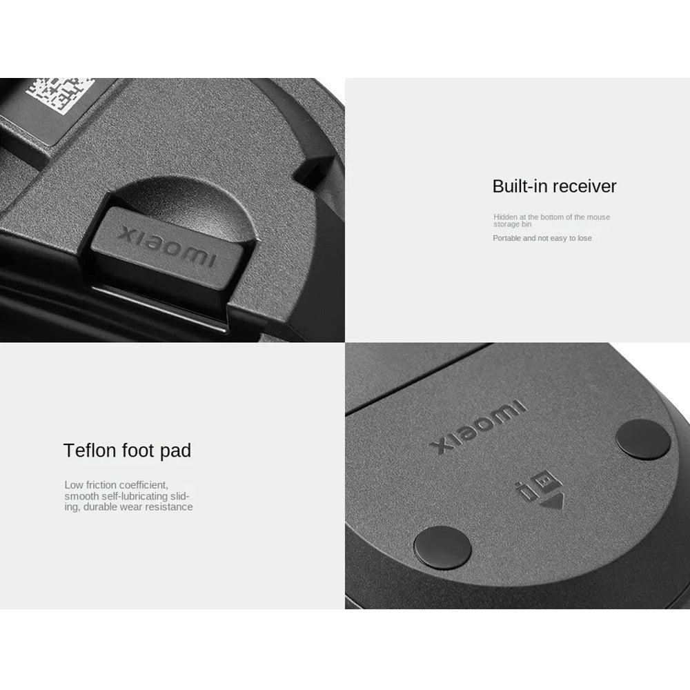 XIAOMI Lite 2 MWXSB02YM 2.4GHz 1000DPI Ergonomic Optical Mouse Gaming Mice (Chinese Version)