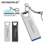MICRODRIVE 32GB Metal U-disk Højhastigheds Computer Laptop USB 3.0 Flashdrev