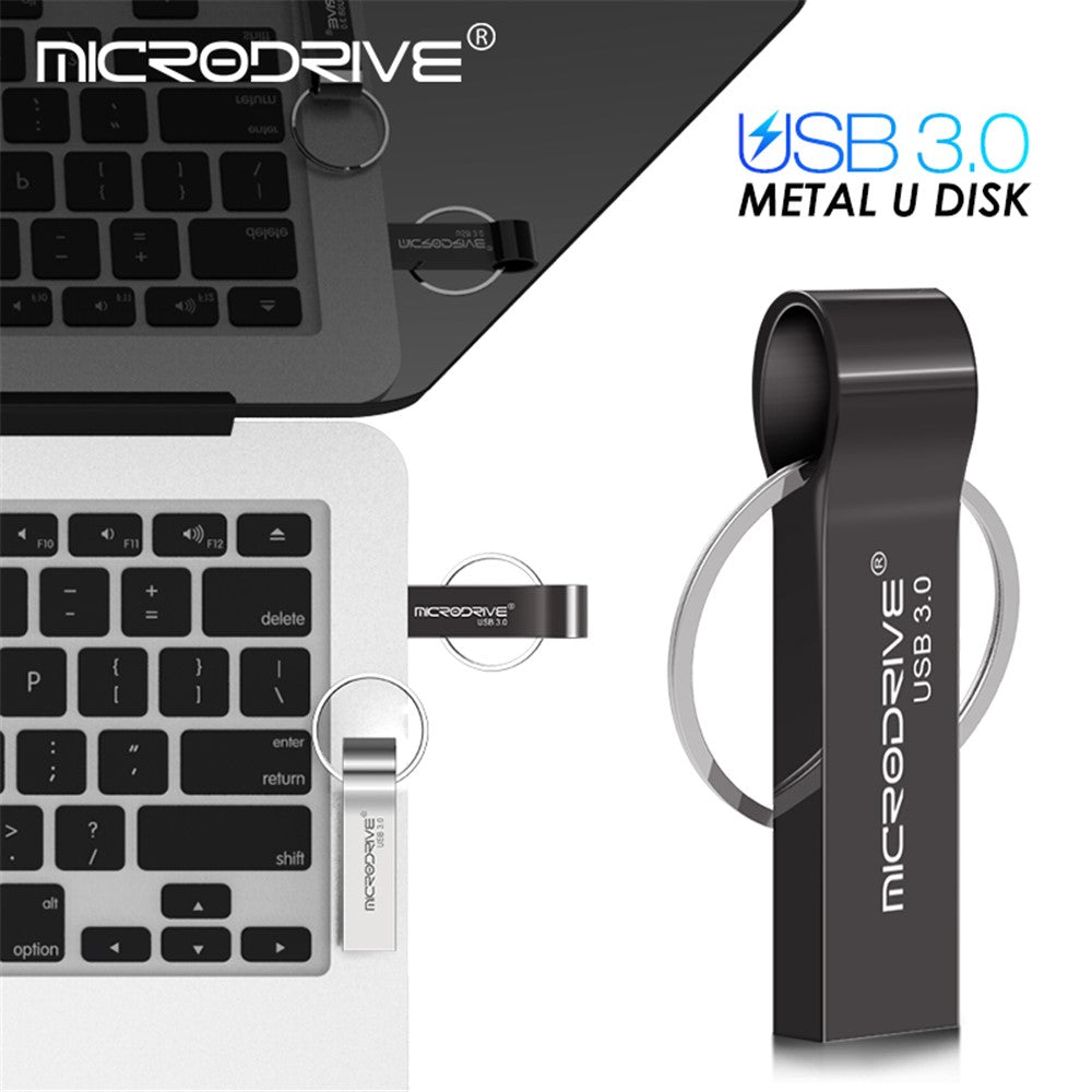 MICRODRIVE 16GB USB 3.0 Memory Stick Portable Metal Flash Drive Thumb Drive