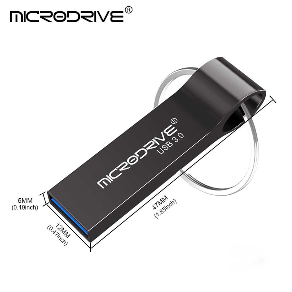 MICRODRIVE 16GB USB 3.0 Memory Stick Portable Metal Flash Drive Thumb Drive