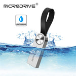 MICRODRIVE 128GB USB Flash Drive CD Veins Round Decor Computer U-disk