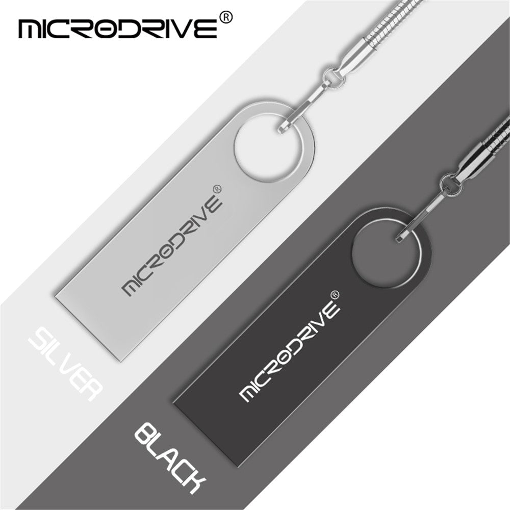 MICRODRIVE E9 32GB U-disk Metal USB 2.0 Flash Drive for Computer Laptop