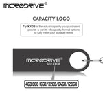 MICRODRIVE E9 32GB U-disk Metal USB 2.0 Flash Drive for Computer Laptop