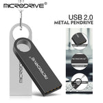 MICRODRIVE E9 4GB Metal U-disk USB 2.0 Memory Stick Computer Flash Drive