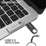MICRODRIVE E9 4GB Metal U-disk USB 2.0 Memory Stick Computer Flash Drive