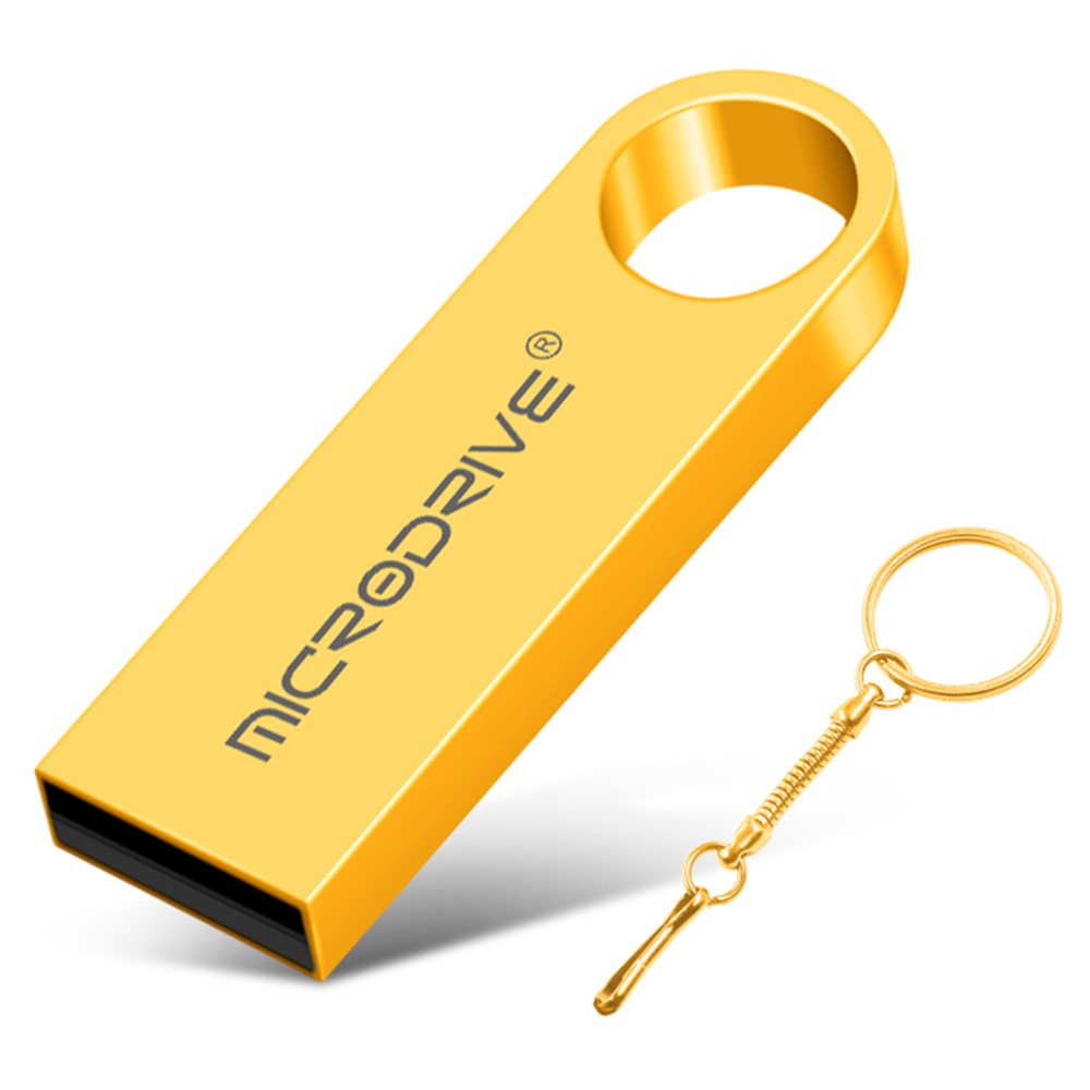 MICRODRIVE E9 4GB Metal U-disk USB 2.0 Memory Stick Computer Flash Drive