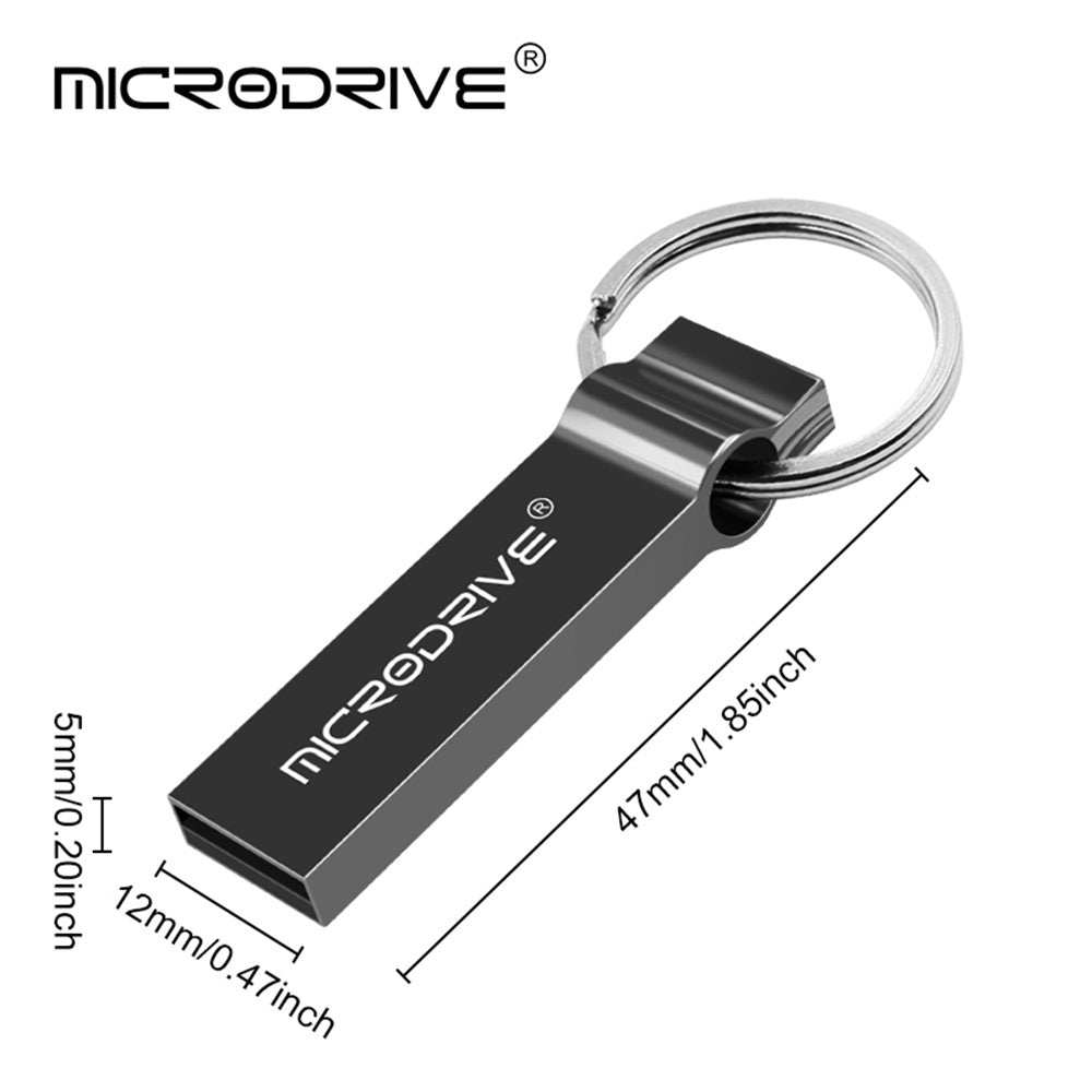 MICRODRIVE 16GB Computer Laptop Waterproof USB 2.0 Flash Drive Thumb Drive USB Stick