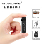 MICRODRIVE 32GB Portable Memory Stick USB 2.0 Thumb Drive for PC, Laptop, Tablet