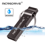 MICRODRIVE 8GB Metal Memory Stick Waterproof USB 2.0 Flash Drive