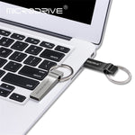 MICRODRIVE 8GB Metal Memory Stick Waterproof USB 2.0 Flash Drive